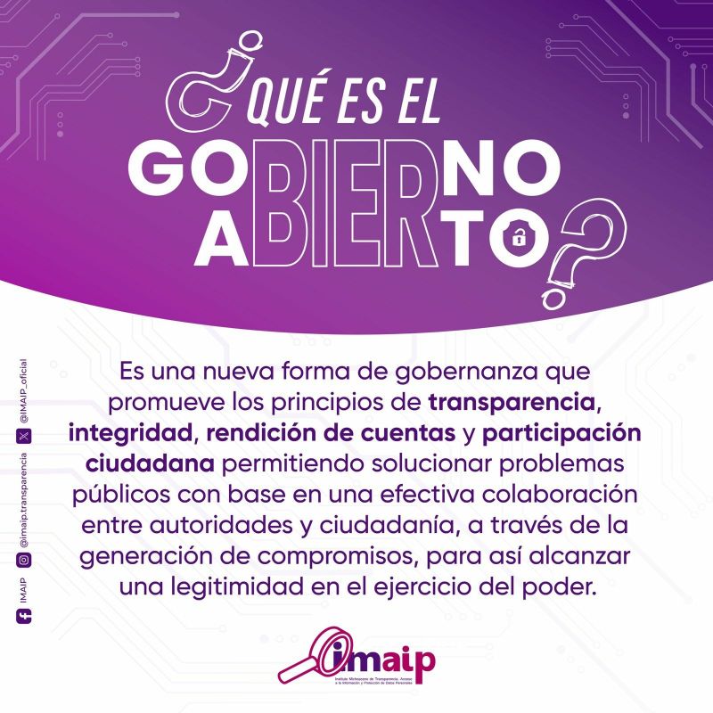 ¿QUÉ ES GOBIERNO ABIERTO?